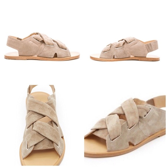 Rag & Bone corset brown suede sandals - Picture 5 of 5